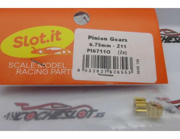 PIÑONES 6.75MM Z11 REF.PI67110 SLOT.IT