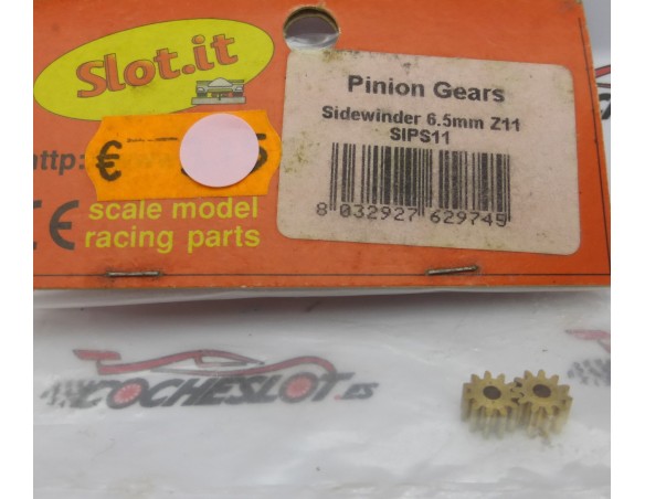 PIÑONES 6.5MM Z11 REF.SPIS11 SLOT.IT