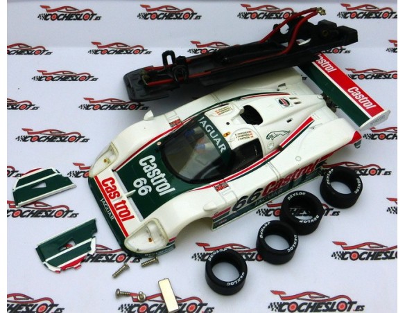 CARROCERIA Y CHASIS JAGUAR CASTROL SLOT.IT