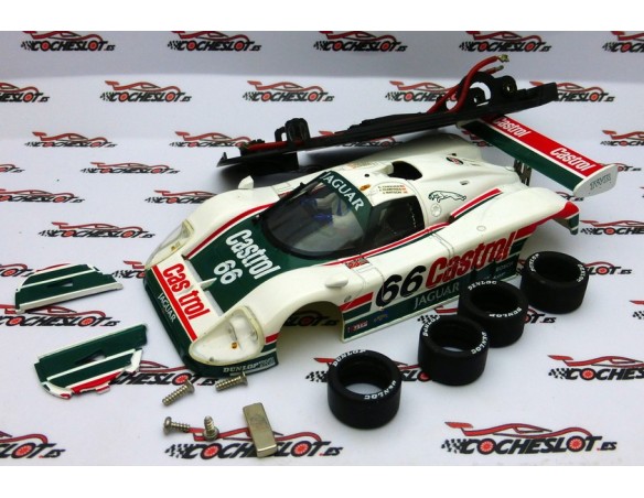 CARROCERIA Y CHASIS JAGUAR CASTROL SLOT.IT