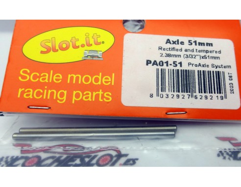 EJE 2.38mm x 51 mm REF.PA01-51 SLOT.IT