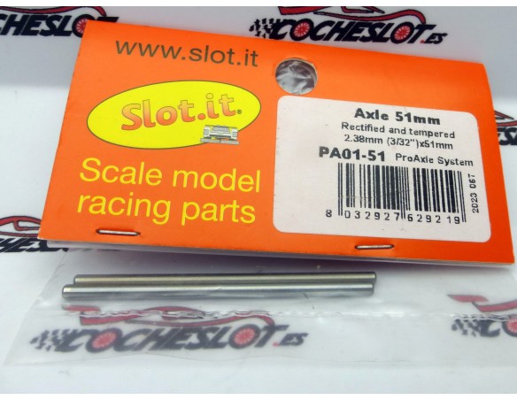 EJE 2.38mm x 51 mm REF.PA01-51 SLOT.IT