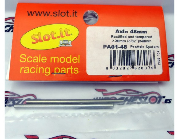 EJE 2.38mm X 48mm REF.PA01-48 SLOT.IT