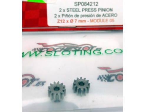 PIÑÓN DE PRESION DE ACERO x 2 REF.SP084212 SLOTING PLUS