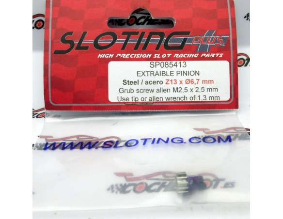 PIÑÓN EXTRAIBLE Z13 REF.SP085413 SLOTING PLUS