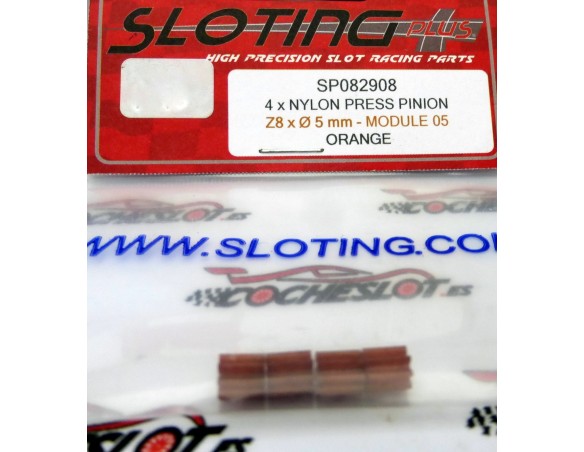 PIÑÓN NYLON Z8 X 5mm REF.SP082908 SLOTING PLUS