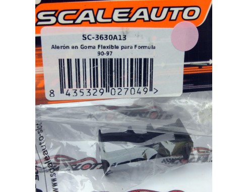 ALERÓN EN GOMA FLEXIBLE PARA FORMULA 90-97 REF.SC3630A13 SCALEAUTO