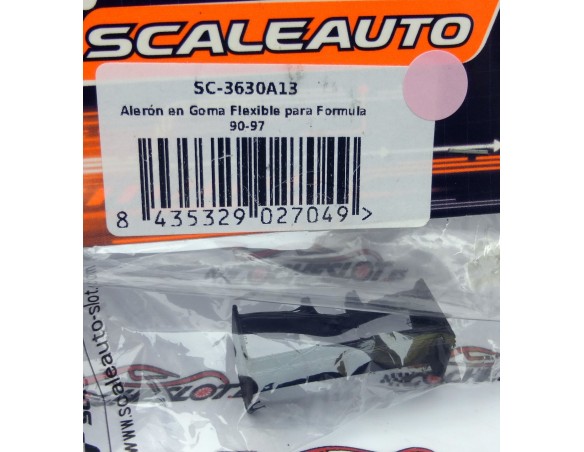 ALERÓN EN GOMA FLEXIBLE PARA FORMULA 90-97 REF.SC3630A13 SCALEAUTO