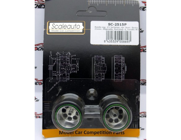 RUEDAS ESPUNA  1/24 REF.2515P SCALEAUTO