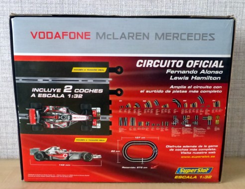 CIRCUITO OFICIAL FERNANDO ALONSO-LEWIS HAMILTON REF.H1209 SUPERSLOT