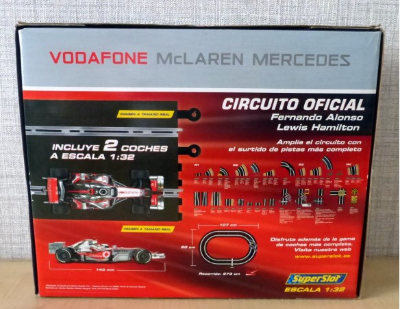 CIRCUITO OFICIAL FERNANDO ALONSO-LEWIS HAMILTON REF.H1209 SUPERSLOT