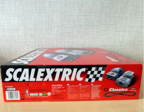 CIRCUITO SCALEXTRICTIC C2 CLASSICS REF.8123 TECNITOYS