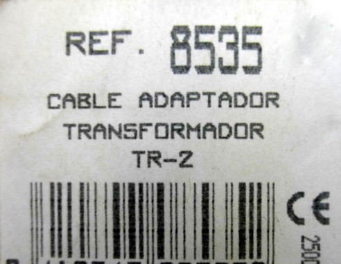 CABLE ADAPTADOR TRANSFORMADOR TR-Z REF.8535 SCALEXTRIC