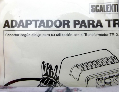 CABLE ADAPTADOR TRANSFORMADOR TR-Z REF.8535 SCALEXTRIC