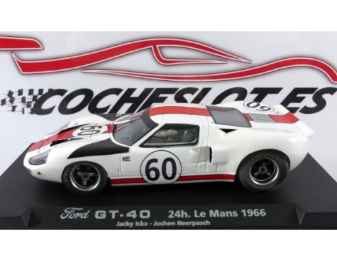 FORD GT 40 24H LE MANS 1966 Nº60 REF.88100 A-184. FLY