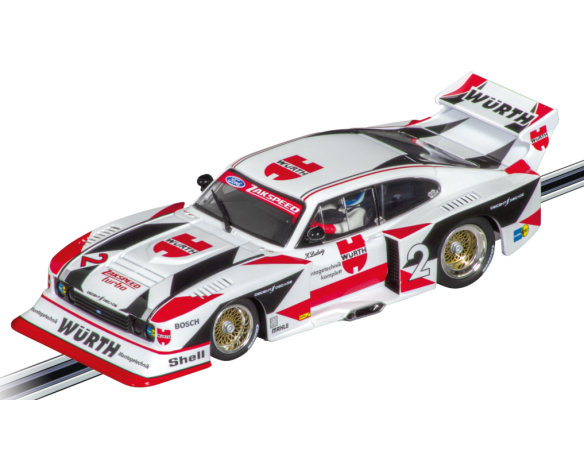 Ford Capri Zakspeed Turbo Würth-Zakspeed-Team Nº2 REF31042 CARRERA DIGITAL 132