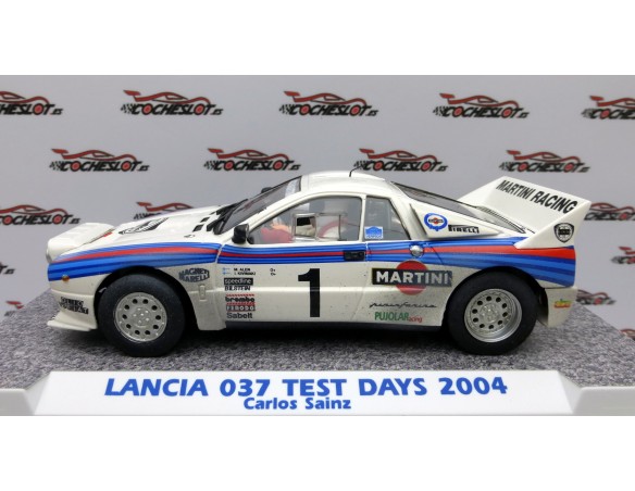 LANCIA 037 MARTINI TEST DAY CARLOS SAINZ SUCIO REF.E2105AR FLY