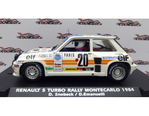 RENAULT 5 TURBO RALLY MONTECARLO 1984 FERIA DE VIC 2025 REF.A2090 FLY