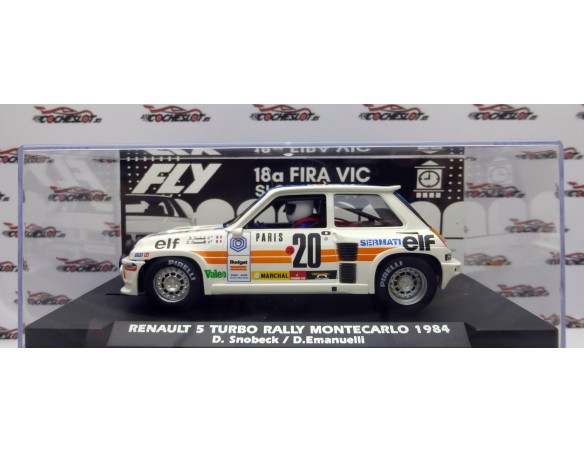 RENAULT 5 TURBO RALLY MONTECARLO 1984 FERIA DE VIC 2025 REF.A2090 FLY
