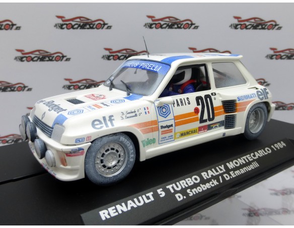 RENAULT 5 TURBO RALLY MONTECARLO 1984 FERIA DE VIC 2025 SUCIO REF.A2090AR FLY