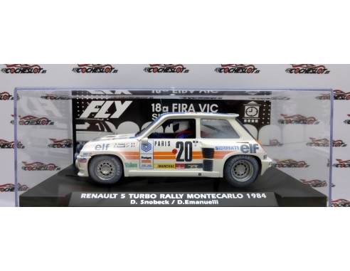 RENAULT 5 TURBO RALLY MONTECARLO 1984 FERIA DE VIC 2025 SUCIO REF.A2090AR FLY