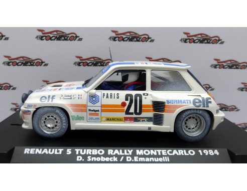 RENAULT 5 TURBO RALLY MONTECARLO 1984 FERIA DE VIC 2025 SUCIO REF.A2090AR FLY