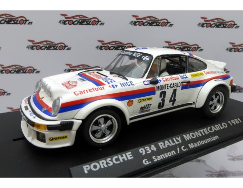 PORSCHE 934 SPORT RALLY MONTECARLO 1981 CARREFOUR REF.A2067SP FLY SPORT