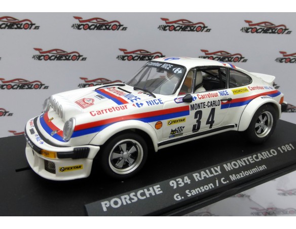 PORSCHE 934 SPORT RALLY MONTECARLO 1981 CARREFOUR REF.A2067SP FLY SPORT