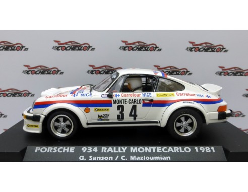 PORSCHE 934 SPORT RALLY MONTECARLO 1981 CARREFOUR REF.A2067SP FLY SPORT