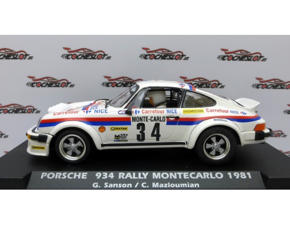 PORSCHE 934 SPORT RALLY MONTECARLO 1981 CARREFOUR REF.A2067SP FLY SPORT