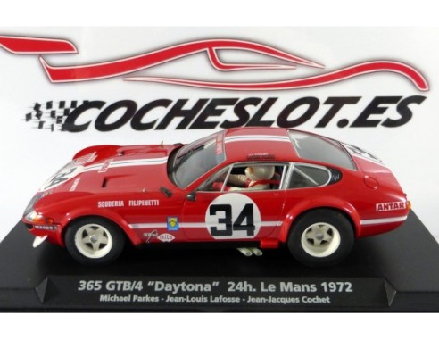 FERRARI DAYTONA 365 GTB/4 24H.LE MANS 1972 Nº34 REF.88132 A-656 FLY