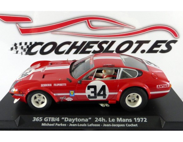 FERRARI DAYTONA 365 GTB/4 24H.LE MANS 1972 Nº34 REF.88132 A-656 FLY