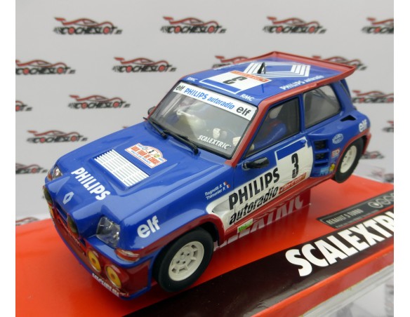 RENAULT 5 TURBO RALLY 1979 AUTORADIO REF.A10198S300 SCX