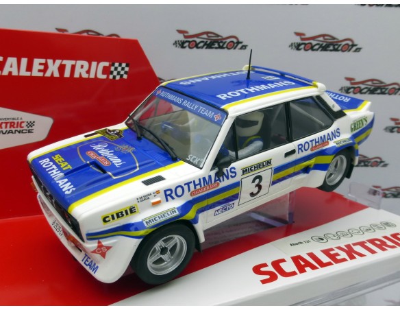 FIAT ABARTH 131 ROTHMANS RALLY TALAVERA 82 REF.U10549S300 SCX