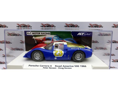 PORSCHE CARRERA 6 LIMTD.ED H+T ROAD AMERICA 500 1966 REF.99109 FLY