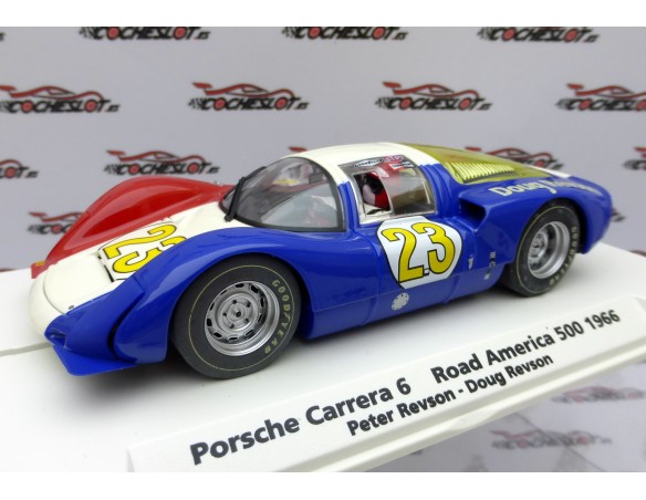 PORSCHE CARRERA 6 LIMTD.ED H+T ROAD AMERICA 500 1966 REF.99109 FLY