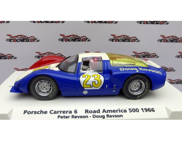 PORSCHE CARRERA 6 LIMTD.ED H+T ROAD AMERICA 500 1966 REF.99109 FLY