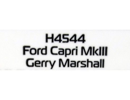 FORD CAPRI MKIII GERRY MARSAHALL REF.H4544 SUPERSLOT