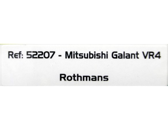 MITSUBISHI GALANT VR4 ROTHMANS REF.52207 AVANT SLOT