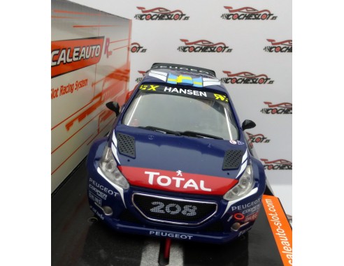 PEUGEOT 208 WRX BARCELONA 2016 Nº 21 CHASIS R REF.SC6209R SCALEAUTO