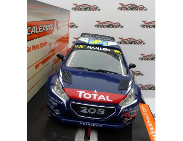 PEUGEOT 208 WRX BARCELONA 2016 Nº 21 CHASIS R REF.SC6209R SCALEAUTO