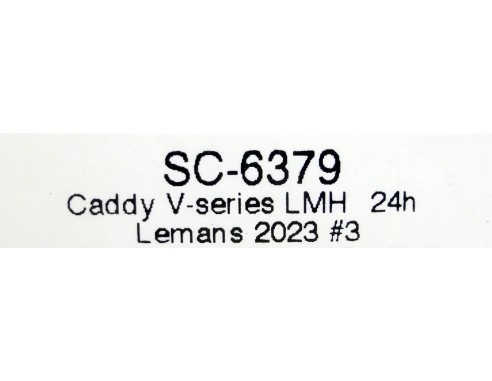 CADILLAC V SERIE LMH 24H LE MANS 2023 Nº3 REF.SC6379 SCALEAUTO
