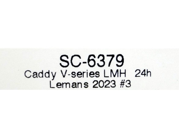 CADILLAC V SERIE LMH 24H LE MANS 2023 Nº3 REF.SC6379 SCALEAUTO