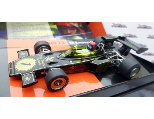 LOTUS 72 Nº1 1ST F1 WORLD CHAMPIONSHIP 1972 EMERSON FITTIPALDI REF.PCW03 POLICAR