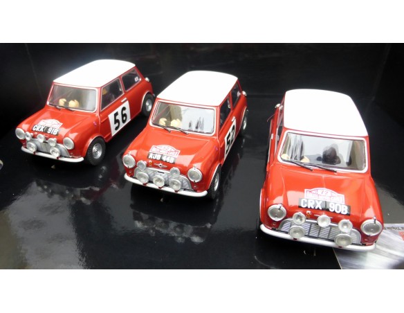 MINI TRIPLE PACK RALLY MONTE CARLO 1965 REF.H4488A SUPERSLOT