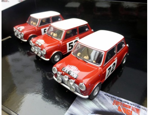 MINI TRIPLE PACK RALLY MONTE CARLO 1965 REF.H4488A SUPERSLOT