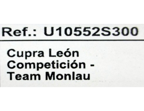 CUPRA LEÓN COMPETICION TEAM MONLAU REF.U10552S300 SCX