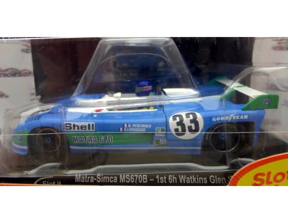 MANTRA SIMCA MS670B Nº33 1ST 6H WATKINS GLEN 1973 REF.CA57a SLOT.IT