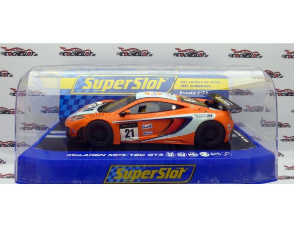MCLAREN MP4-12C GT3 Nº21 UNITED AUTOSPORTS GULF LIVERY REF.H3287 SUPERSLOT