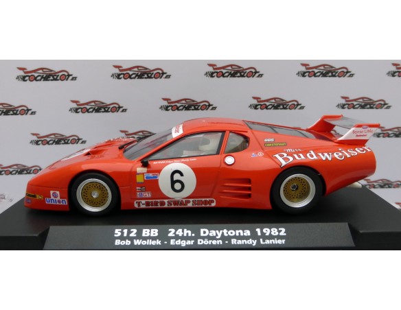 FERRARI 512 BB Nº6  24H DAYTONA 1982  REF. W50101  SLOTWINGS